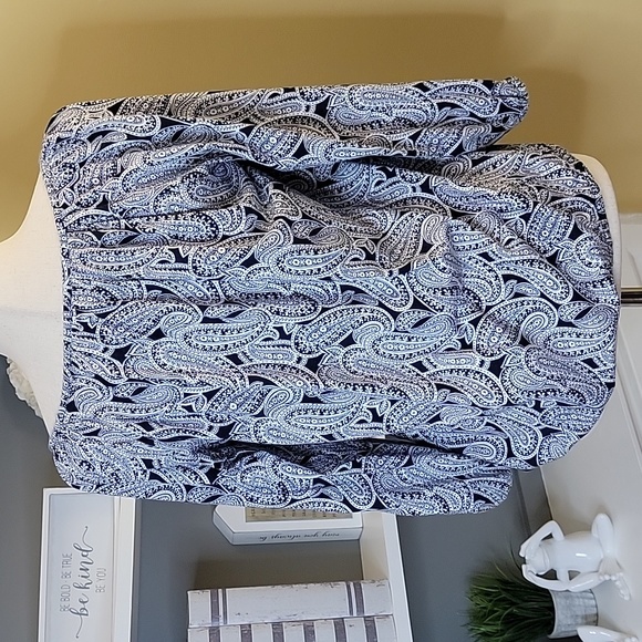 Michael Kors Navy White Womens Top - Picture 4 of 5